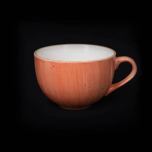 Чашка чайная 250мл  Corone Nature коралловая /36/