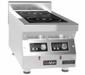 Плита индукционная 2-х конфорочная Abat КИП-27Н-5,0 настольная серия 700