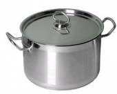 Кастрюля нерж. 9л MGSteel 19009 (d=27,5см h=18см) Кастрюля нерж. 9л MGSteel 19009 (d=27,5см h=18см)