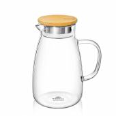 Кувшин 1,5 л. с крышкой + сетка нерж Термостекло Wilmax 888215 Кувшин 1,5 л. с крышкой + сетка нерж Термостекло Wilmax 888215