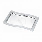 Блюдо прямоугольное 285х200мм Волна нерж. сталь КНР 95001173