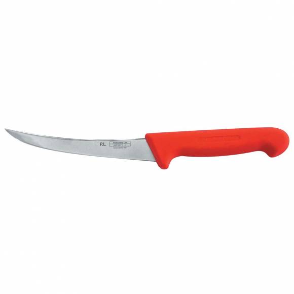 Нож PRO-Line обвалочный, красная пластиковая ручка, 15 см Proff Cuisine KB-3858-150-RD201-RE