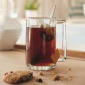 Кружка 320 мл. d=73 мм. h=113 мм. прозрач. Фитнес N4717 /12/