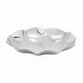 Блюдо круглое 275мм волнистый край нерж. КНР 99000063