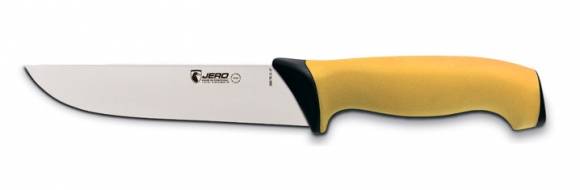Нож кухонный разделочный TR 15 см Jero желтая рукоять (широкий) 3060TRY