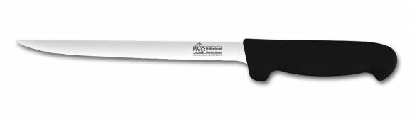 Нож обвалочный PROFI MVQ MESSER узкое прямое полугибкое лезвие 20см черная ручка G3443