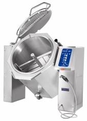 Котел пищеварочный опрокидывающийся Абат КПЭМ-160-ОМ2 с миксером и сливным краном Котел пищеварочный опрокидывающийся Абат КПЭМ-160-ОМ2 с миксером и сливным краном