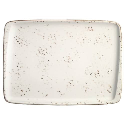 Тарелка прямоугольная 23х16см фарфор Moove Grain Bonna GRAMOV26DT b