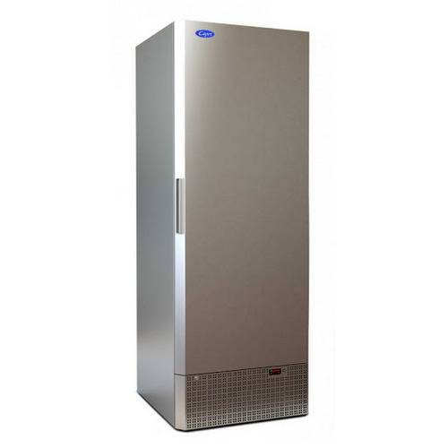 Шкаф холодильный универсальный МХМ Капри 0,7УМ нержавейка