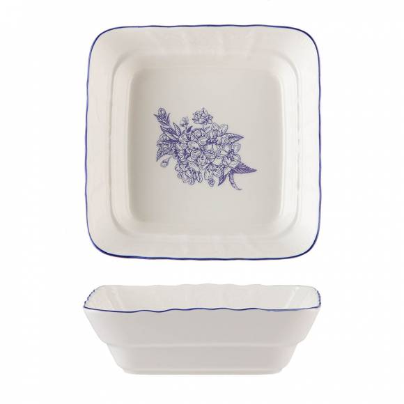 Салатник квадратный 20 см Sea Flower P.L. Proff Cuisine NY-XJB4767B-20CMX6