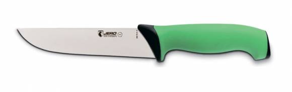 Нож кухонный разделочный TR 15 см Jero зеленая рукоять (широкий) 3060TRG