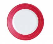 Тарелка d=235 мм вишневый край Браш H2684  40581 /6/