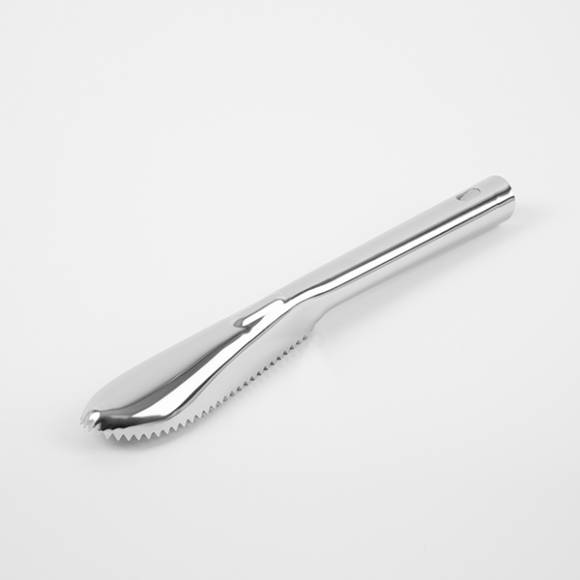 Нож для чистки рыбы (скребок) сталь нерж. ,L=240/120,B=35мм металлич. Prohotel FSR-09S