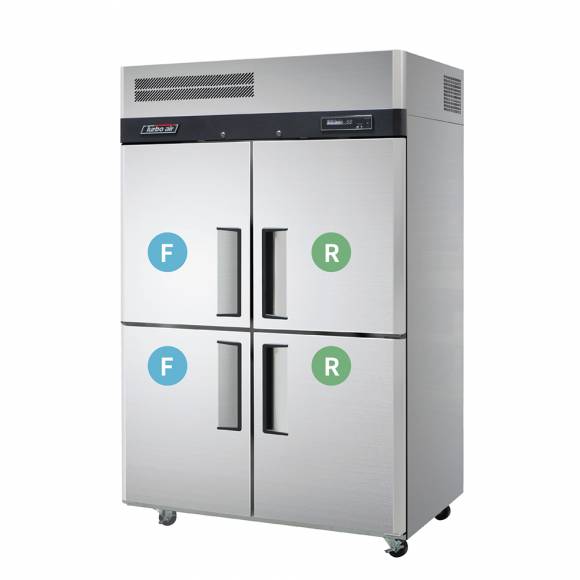 Шкаф комбинированный холодильно-морозильный Turbo Air KRF45-4H