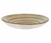 Тарелка глубокая 1300 мл 250 мм Террин, форма Банкет Bonna ATRBLM25CK b