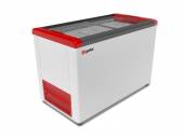 Ларь морозильный Frostor Gellar FG 400 C красный с прямым стеклом Ларь морозильный Frostor Gellar FG 400 C красный с прямым стеклом