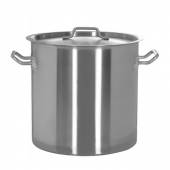 Котел нерж. 30л Luxstahl кт3504 (d=35см h=32см) с крышкой. для индукции Котел нерж. 30л Luxstahl кт3504 (d=35см h=32см) с крышкой. для индукции