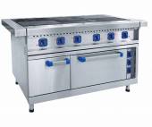 Плита электрическая 6 конфорок Абат ЭП-6ЖШ-К-2/1