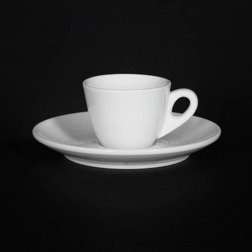 В.Чашка кофейная 80мл 65х48мм белая Corone Caffetteria LQ-QK15171 фк9003