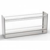 Полка для сушки стаканов 2-х уровневая 560*300*500 (эконом)