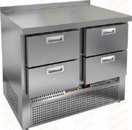 Стол морозильный Hicold GNE 22/BT 4 ящика (агрегат внизу) Стол морозильный Hicold GNE 22/BT 4 ящика (агрегат внизу)