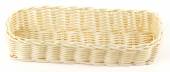 Корзинка пластиковая 270х90 мм бежеевая [KT3049] Beige 3531