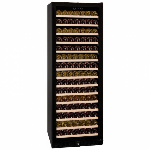 В Винный шкаф компрессорный встраиваемый DUNAVOX DX-194.490BK