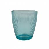 Олд Фэшн 250 мл. d=81 мм. h=86 мм. Концепто Страйпи бирюзовый O0394 /12/