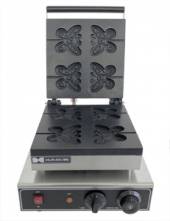 Вафельница Hurakan HKN-GES10 Butterfly 4 вафли в виде бабочек Вафельница Hurakan HKN-GES10 Butterfly 4 вафли в виде бабочек