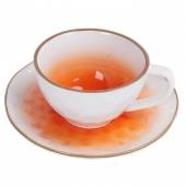 Чайная пара 240 мл, фарфор,оранжевый цвет "The Sun" P.L. 170636 /1/ Чайная пара 240 мл, фарфор,оранжевый цвет "The Sun" P.L. 170636 /1/