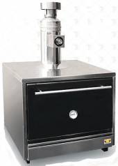 Печь на древесном топливе Vortmax CHO 45S Inox со сплошной дверью Печь на древесном топливе Vortmax CHO 45S Inox со сплошной дверью