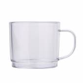 Кружка 230 мл. 75 мм. h=68 мм. поликарбонат, прозрачн. GP 77162 Кружка 230 мл. 75 мм. h=68 мм. поликарбонат, прозрачн. GP 77162