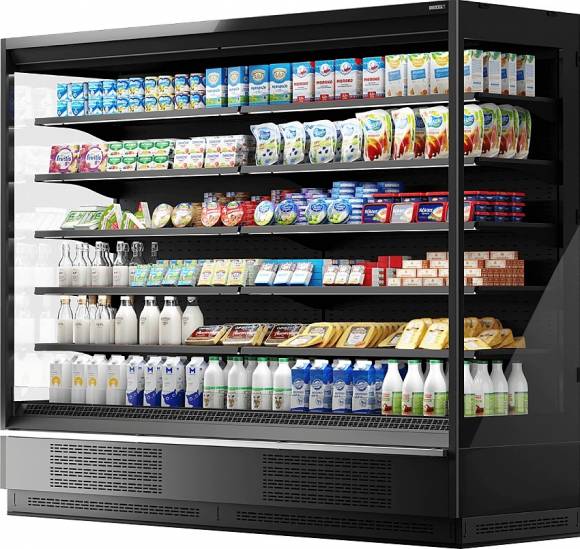 Горка холодильная Dazzl Vega 080 H210 Plug-In 190 (без боковин) Горка холодильная Dazzl Vega 080 H210 Plug-In 190 (без боковин)