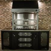 Гриль-мангал УММ/1 (BASE) с решеткой и вертелом 11312 Гриль-мангал УММ/1 (BASE) с решеткой и вертелом 11312