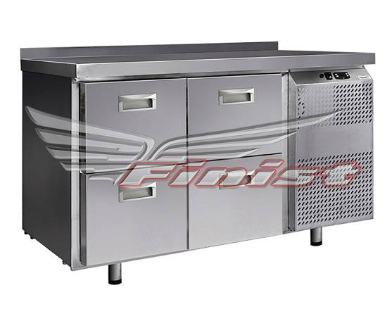 Стол холодильный Финист СХС-600-0/4 динамика 4 ящика