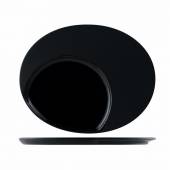 Тарелка овальная 300х240мм "Glossy-Black"  P.L. F2782BY-12L 81200059 /3/ Тарелка овальная 300х240мм "Glossy-Black"  P.L. F2782BY-12L 81200059 /3/