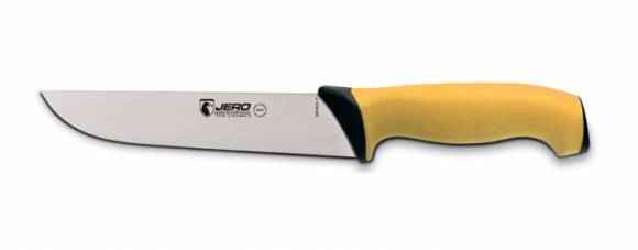 Нож кухонный разделочный TR 18 см Jero желтая рукоять (широкий) 3070TRY