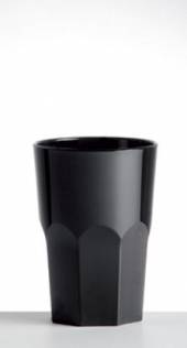 Стакан высокий 350мл GRANITY Acrylic Nipco черный 145мм 190915 /72/ Стакан высокий 350мл GRANITY Acrylic Nipco черный 145мм 190915 /72/