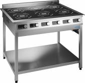 Плита индукционная 6-конфор. Челябторгтехника ПЭИ-6/G2/L2  2х5/2х3,5/2х2,5 кВт Плита индукционная 6-конфор. Челябторгтехника ПЭИ-6/G2/L2  2х5/2х3,5/2х2,5 кВт