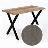 Стол прямой 1200х600х750 Х-образный Дуб Рошелье