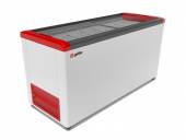 Ларь морозильный Frostor Gellar FG 600 C красный с прямым стеклом Ларь морозильный Frostor Gellar FG 600 C красный с прямым стеклом