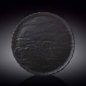 Тарелка 280мм круглая Wilmax WL-661127/A черная /3/18/ Тарелка 280мм круглая Wilmax WL-661127/A черная /3/18/