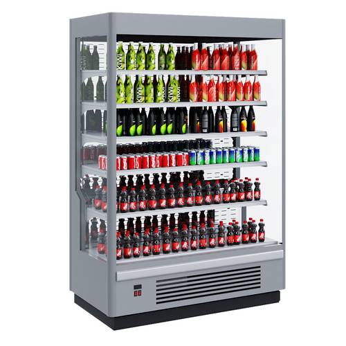 Пристенный охлаждаемый стеллаж Polair Stretto 1250-07 М без боковин Пристенный охлаждаемый стеллаж Polair Stretto 1250-07 М без боковин