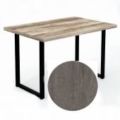 Стол прямой 1200х800х750 П-образный Дуб Рошелье