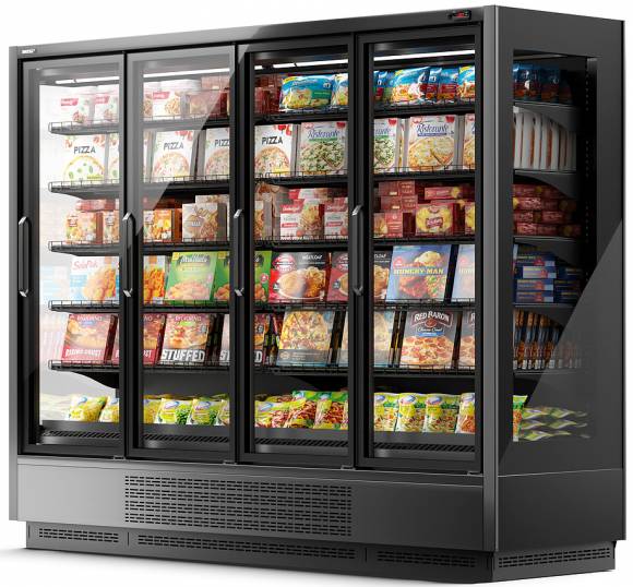 Горка морозильная Dazzl Compass 080 H210 Plug-in 125 (без боковин) Горка морозильная Dazzl Compass 080 H210 Plug-in 125 (без боковин)