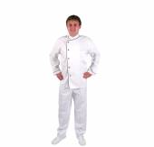 Куртка шеф-повара 0301 белая р-р 46-48 вл46 Куртка шеф-повара 0301 белая р-р 46-48 вл46