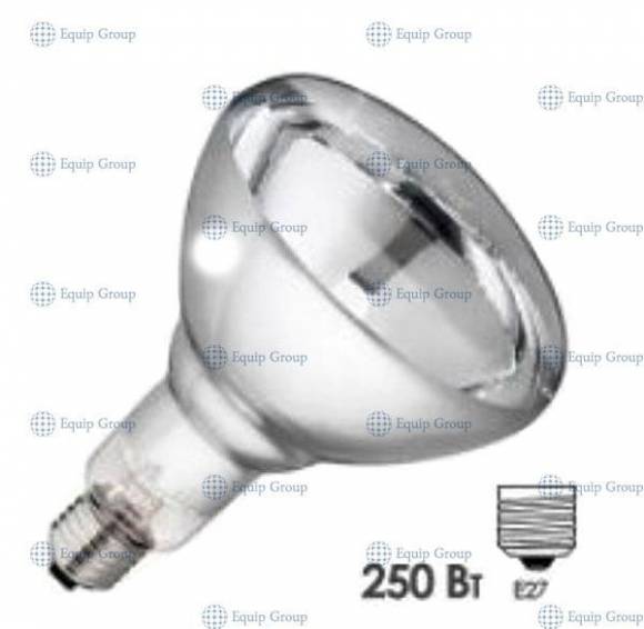 Лампа 250W Е27 для лампы инфракрасной Hurakan HKN-DL