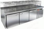 Стол холодильный HICOLD GN111/TN LT SH 3 двери Стол холодильный HICOLD GN111/TN LT SH 3 двери