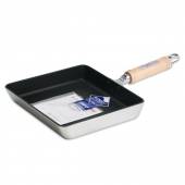 Сковорода для омлета 210х200мм нерж. сталь, тефлон деревянная ручка 2-0038-0901 Сковорода для омлета 210х200мм нерж. сталь, тефлон деревянная ручка 2-0038-0901