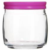 Банка для сыпучих  650мл с розов. крышкой Cesni Pasabahce-завод Бор 43003 /12/ Банка для сыпучих  650мл с розов. крышкой Cesni Pasabahce-завод Бор 43003 /12/